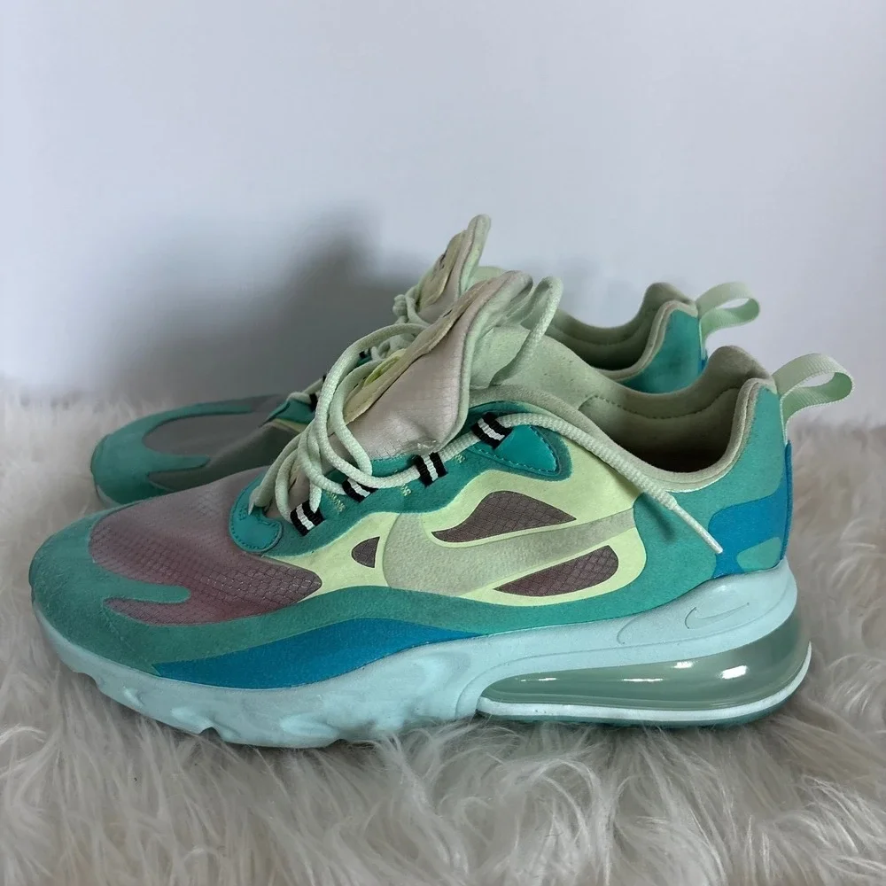 Nike Air Max‎ 270 React Hyper Jade Frosted Spruce AO4971-301 Mens Size 7.5